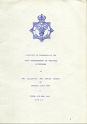 150 Years Policing Commemorative Service Programme 1985